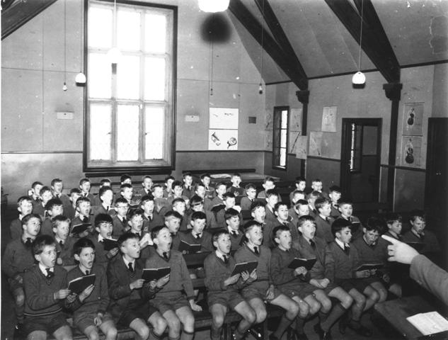 Singing Class, circa 1938.